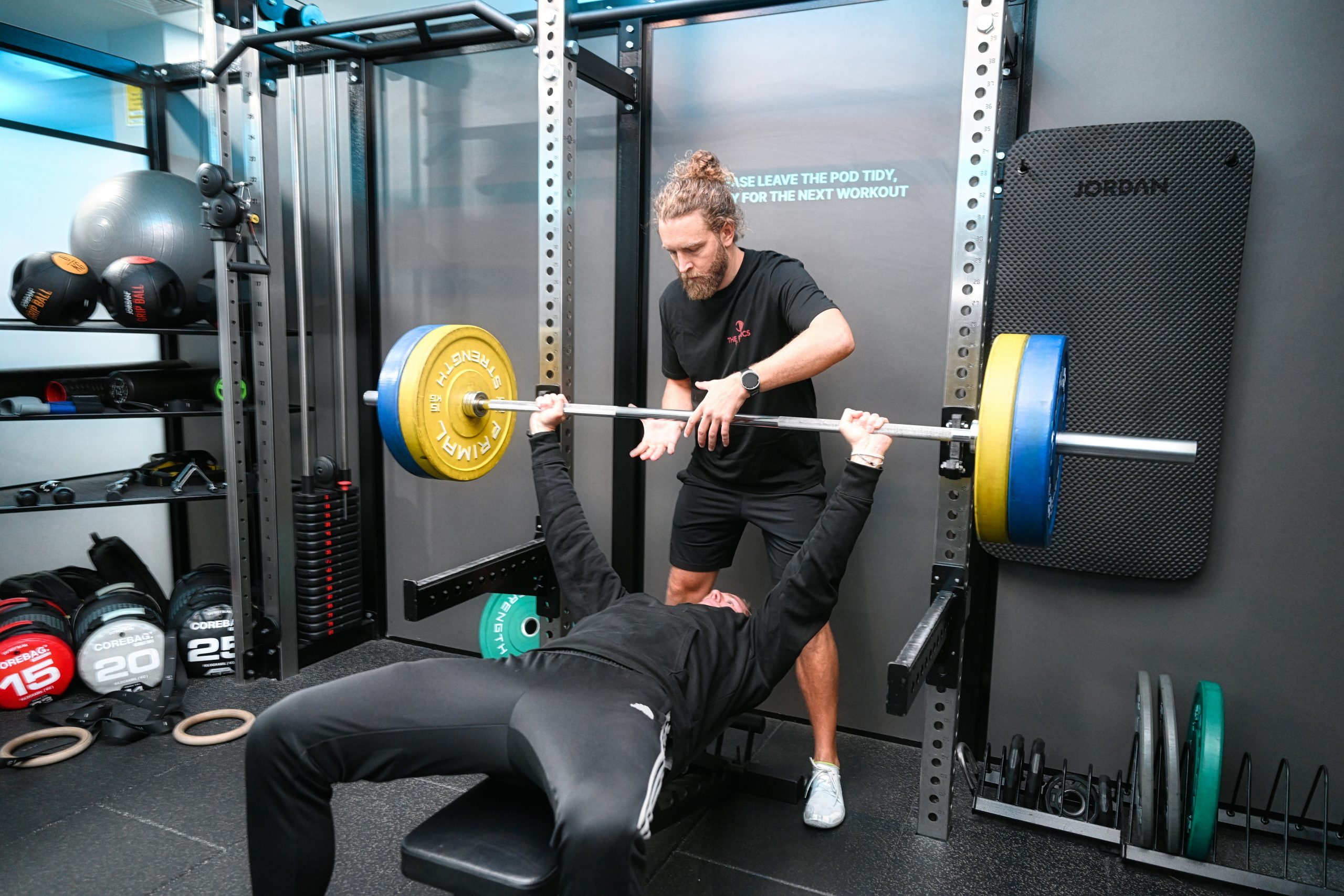 Fabio coaching training session